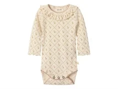 Lil Atelier turtledove blomster body